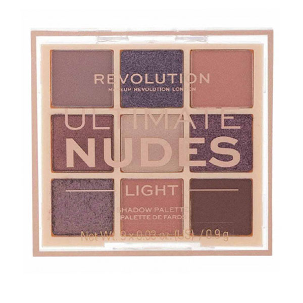Revolution Παλέτα Σκιών Ultimate Nudes Light 8.1gr