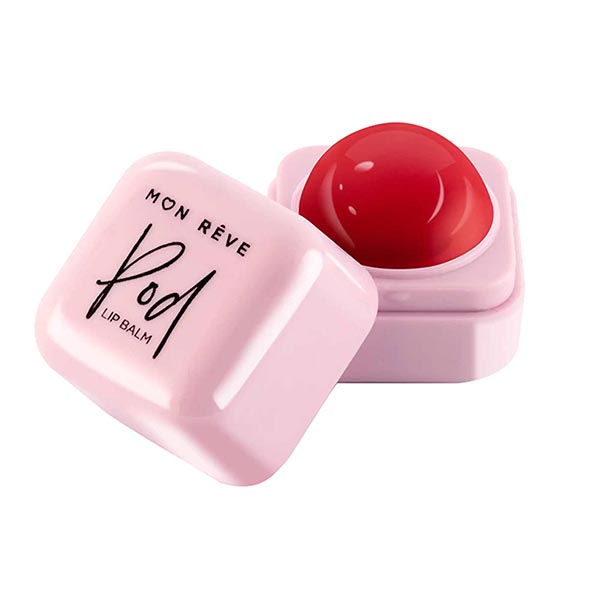Mon Reve Pod Lip Balm με Χρώμα 01 Strawberry 5gr