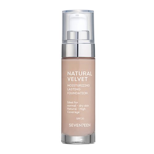 Seventeen Natural Velvet Lasting Foundation N06 Dark Beige 30ml