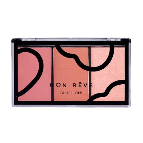 Mon Reve Blush On! Παλέτα Ρουζ 02 Earthy 9.9gr