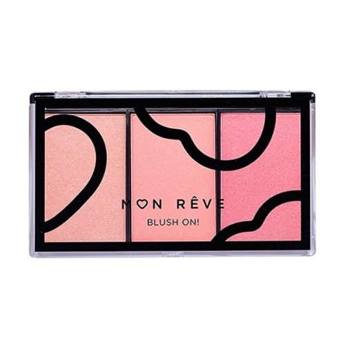 Mon Reve Blush On! Παλέτα Ρουζ 04 Pink 9.9gr