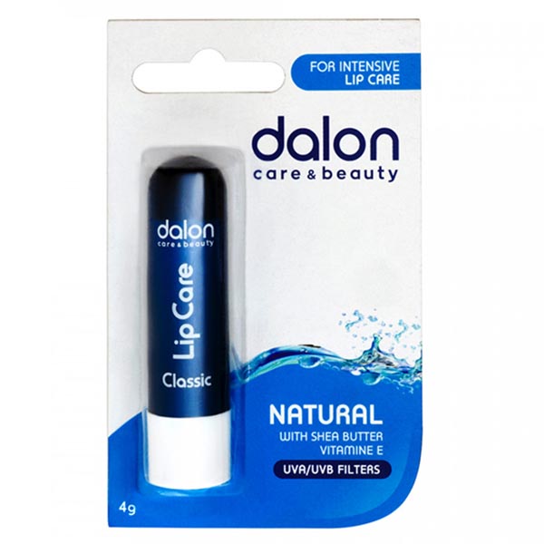Dalon Classic Lip Care Natural with Shea Butter & Vitamin E 9gr
