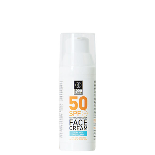 Bodyfarm Sunscreen Face Cream SPF50 50ml