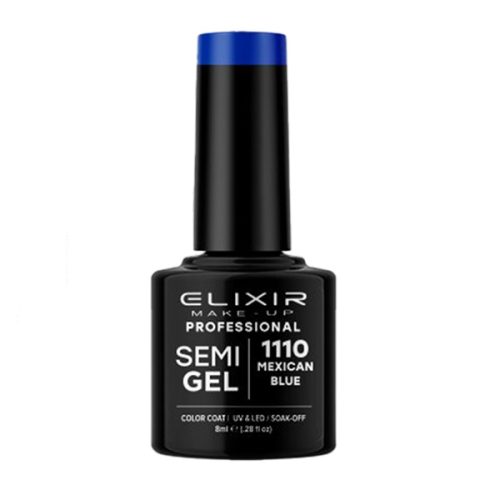 Elixir Semi Gel Ημιμόνιμο Βερνίκι 1110 Mexican Blue 8ml