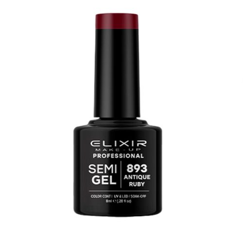 Elixir Semi Gel Ημιμόνιμο Βερνίκι 893 Antique Ruby 8ml