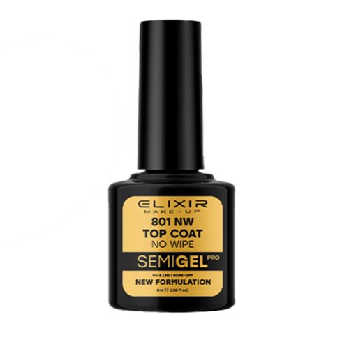 Elixir Semi Gel Ημιμόνιμο Βερνίκι Top Coat 981 Tempered 8ml