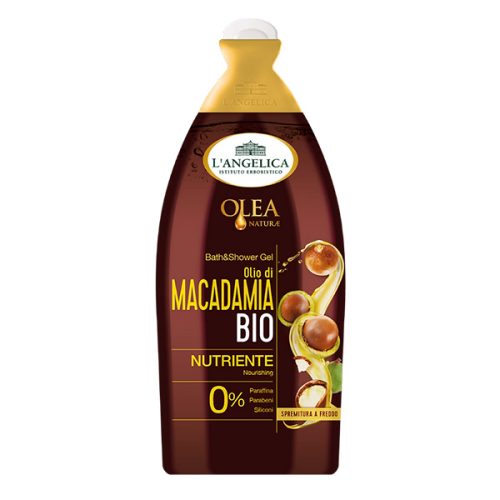 L'angelica Olea Naturae Macadamia Oil Αφρόλουτρο 500ml
