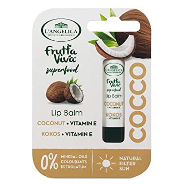 L' Angelica Lip Balm Coconut & Vitamin E 4.8gr