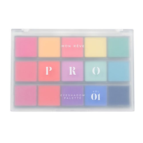 Mon Reve Pro Eyeshadow Palette Παλέτα Σκιών Vol 01 15g