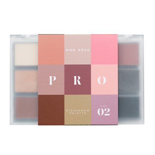 Mon Reve Pro Eyeshadow Palette Παλέτα Σκιών Vol 02 15g