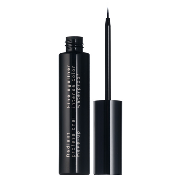 Radiant Fine Eyeliner Αδιάβροχο Eyeliner 01 Black 5ml